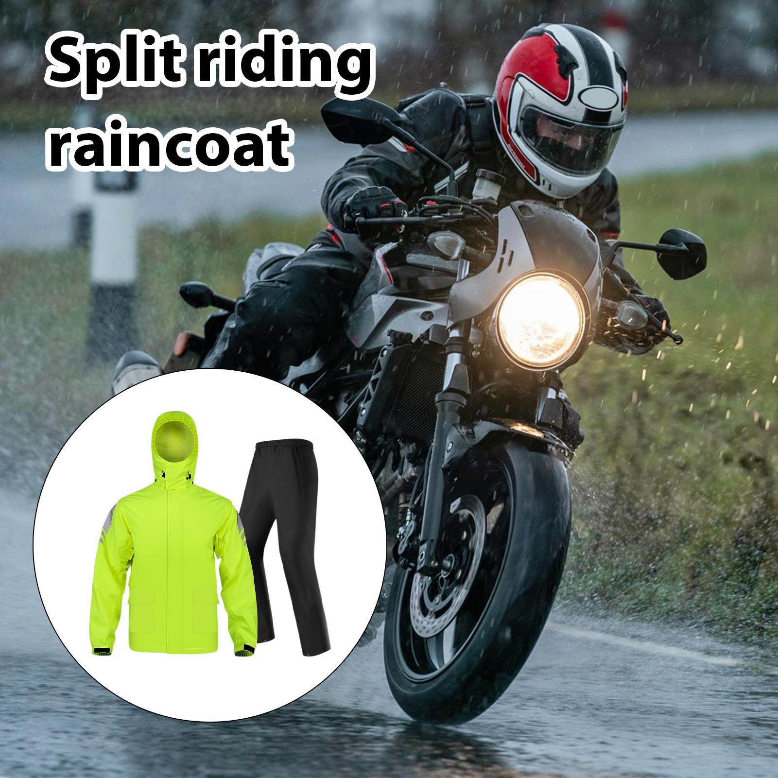 Motorcycle Gear For Men - Conjuntos de Chuva Impermeáveis para Homens,