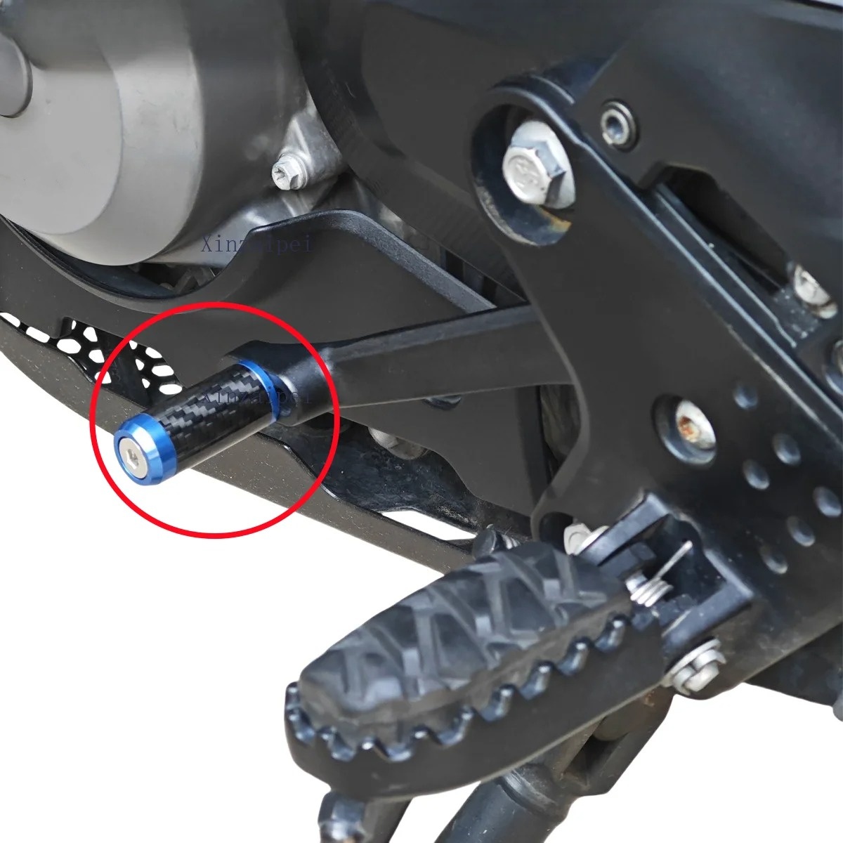 Motorcycle Gear Shifter - Alavanca de Câmbio Modificada em Fibra