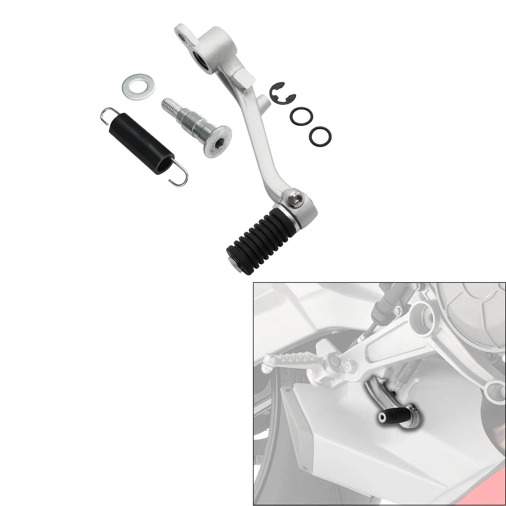 Pedal de freio traseiro, alava - Motorcycle Gear Shifter avaliação e preço