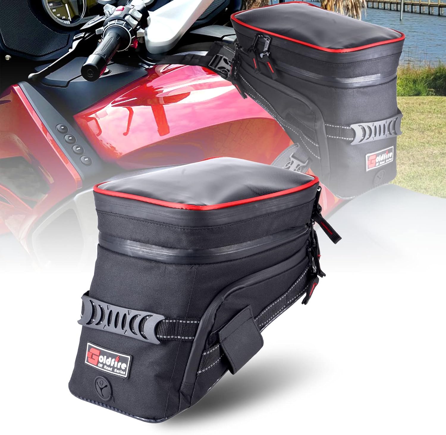 Novo universal saco de tanque  - Magnetic Tank Bag avaliação e preço